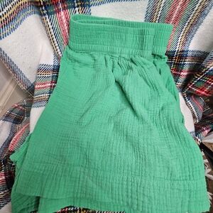Calia Womens XXL green Swim Cover Up Shorts